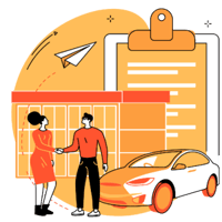 Car Dealer Graphic