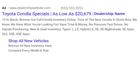 search ad example-1