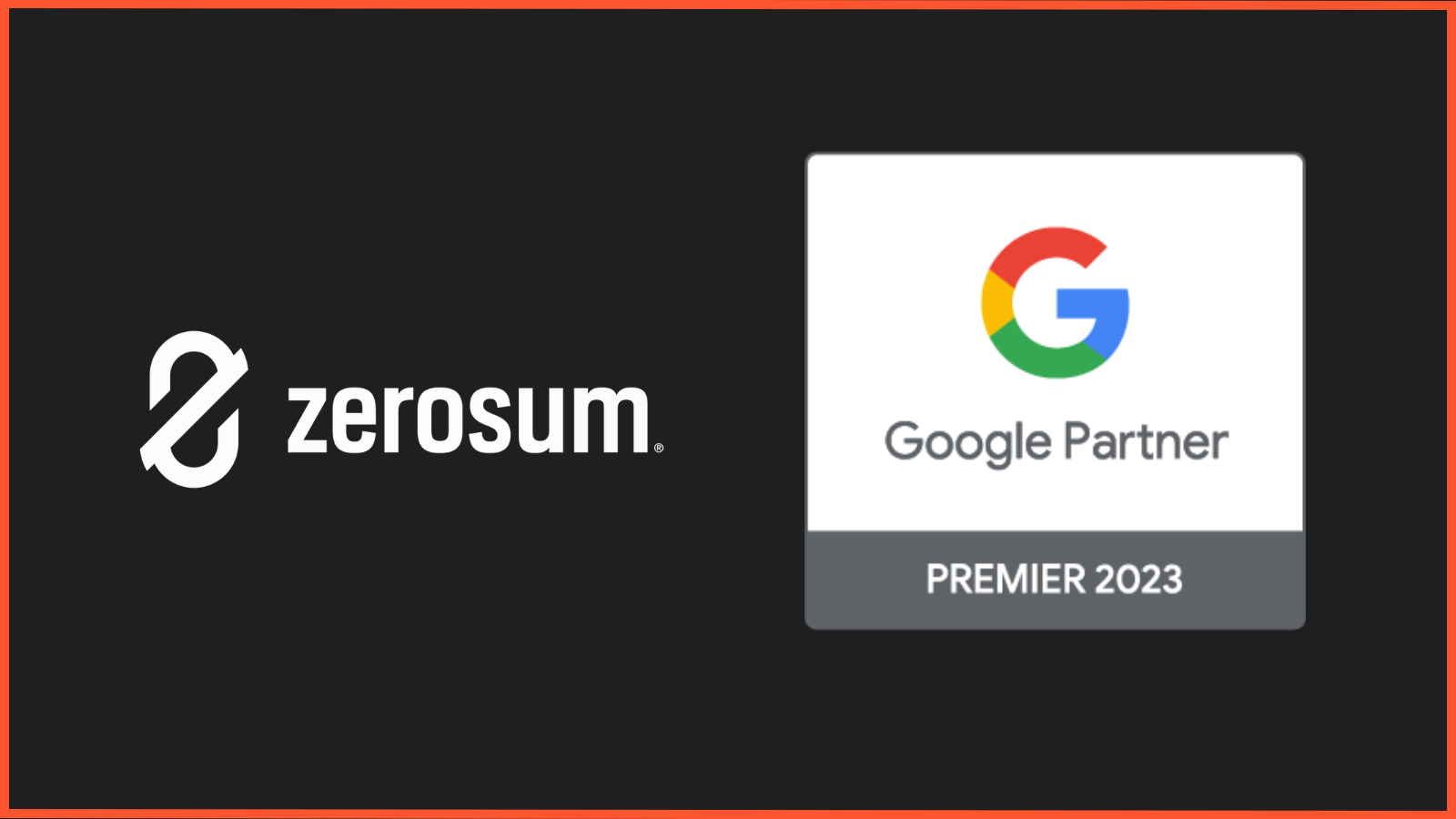 ZeroSum Named 2023 Google Premier Partner
